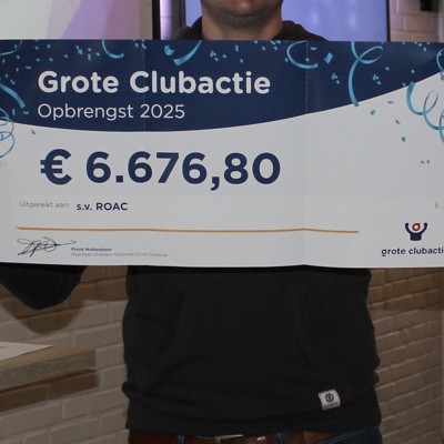 Opbrengst Grote Clubactie 2025